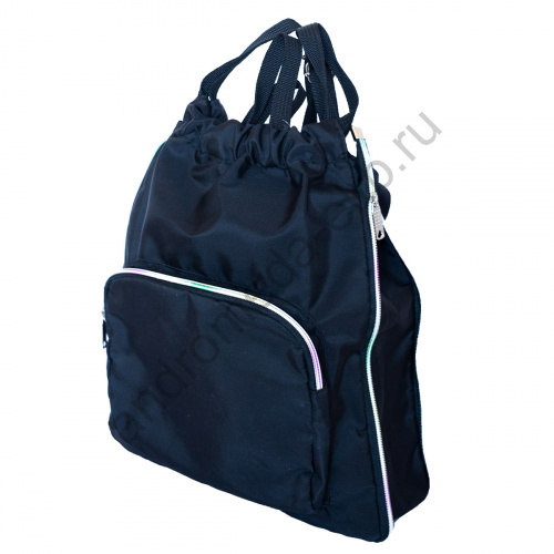 Фото прогулочного рюкзака Андромеда Сумка-рюкзачок А4 с расширением 594 черный
