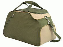 Сумка дорожная 522 хаки/беж