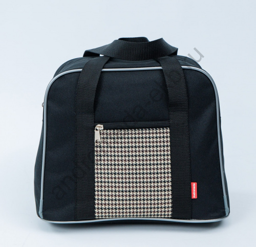 Фото хозяйственной сумки Андромеда Сумка хозяйственная 022 черный/гусиные лапки
