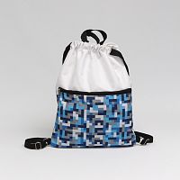 Сумка-рюкзак с карманом на молнии 642