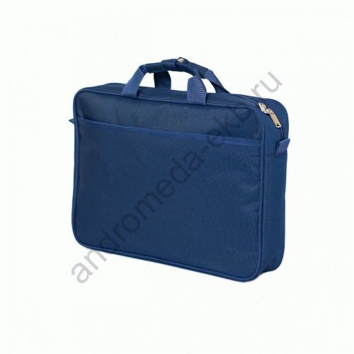 Фото сумки для ноутбука/документов Андромеда Сумка деловая 606 двутон синий/черный
