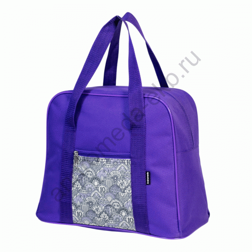 Фото хозяйственной сумки Андромеда Сумка 633 сирень/дизайн Московский день
