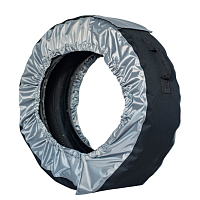 Чехол для колеса 303 черный/серый