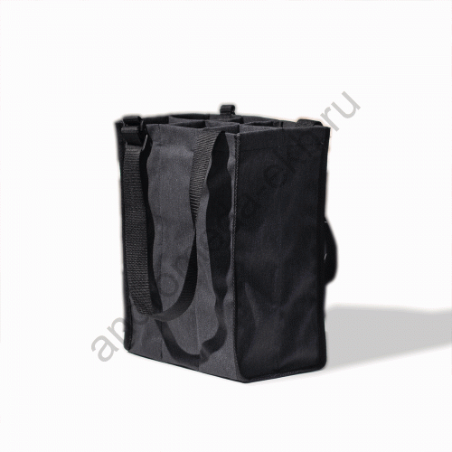 Фото хозяйственной сумки Андромеда Сумка для бутылок 605 черный
