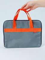 Сумка для мангала 110 серый/оранж