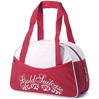 Сумка для фитнеса 328 красно/белый