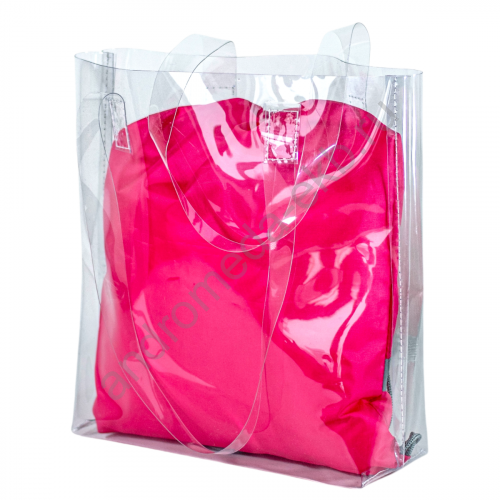 Фото сумки на заказ Андромеда Сумка из прозрачной пленки 626
